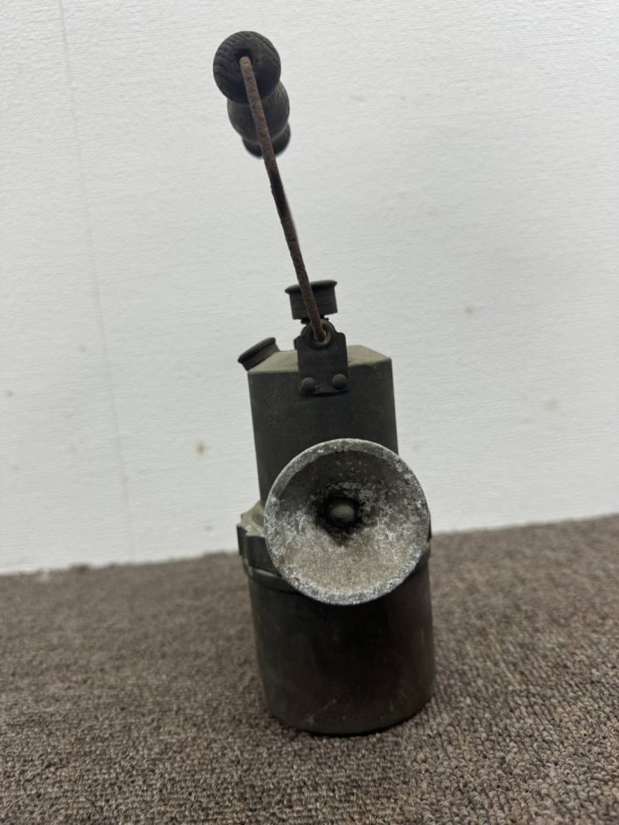 1円 石 125 カーバイトランプ 金属製 ランプ ランタン キャンプ