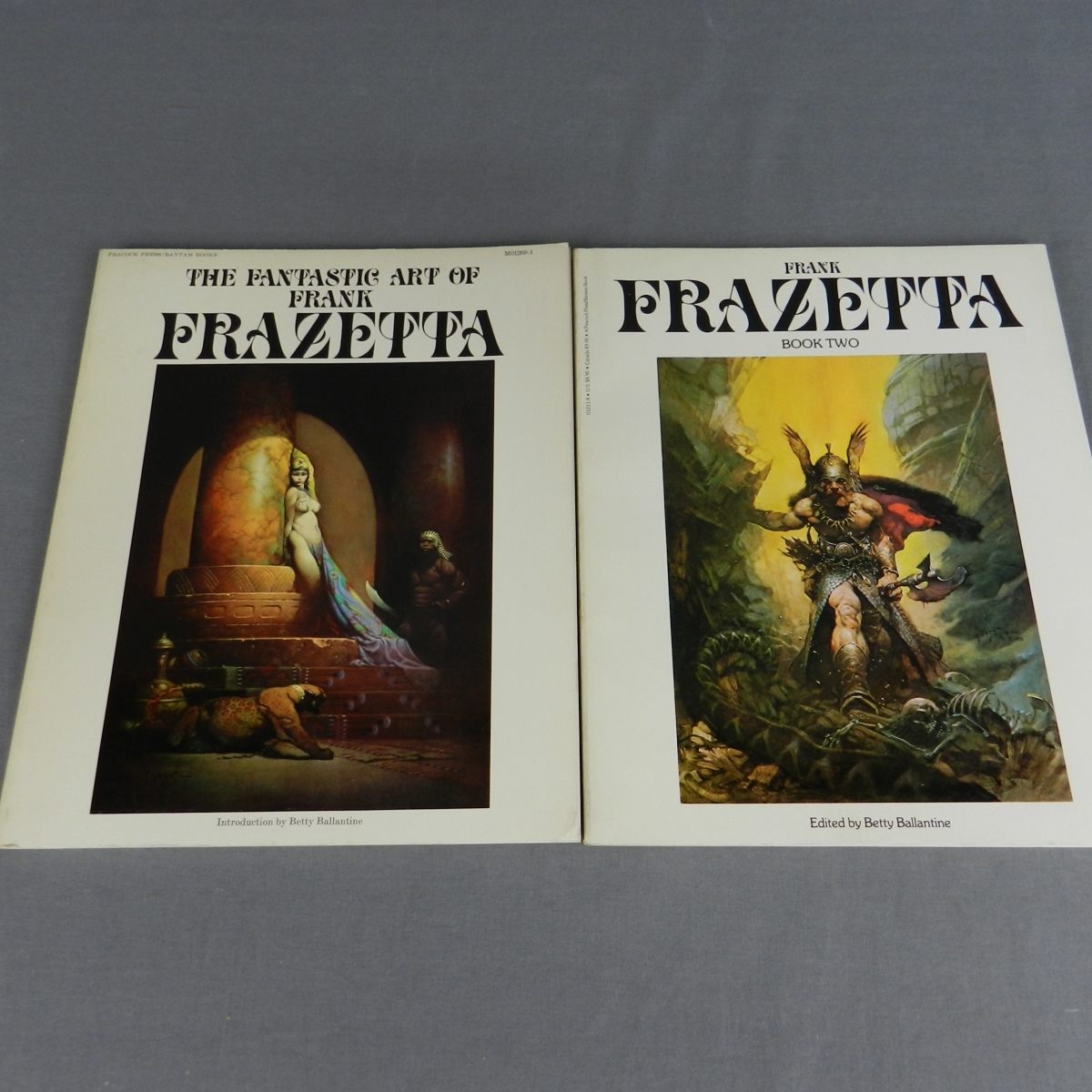 9A11☆洋書 Frank Frazetta フランク・フラゼッタ イラスト集 2冊 