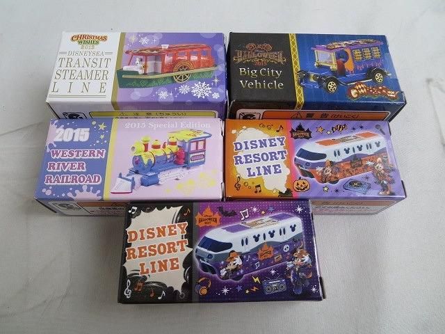 【同梱可】未開封 ディズニー ミッキー ミニー ハロウィン クリスマス 他 トミカ 5点 グッズセット