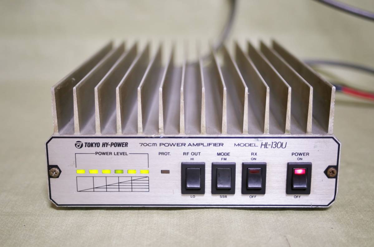 東京ハイパワー 430MHz オールモード リニアアンプ HL-130U ジャンク品