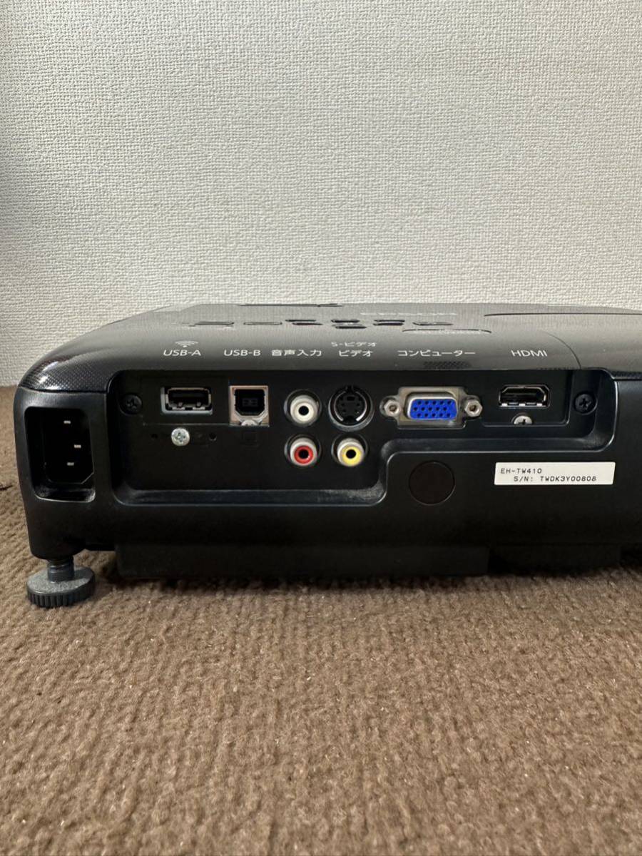 中古・現状品】EPSON エプソン EH-TW410 プロジェクター 通電OK EPSON