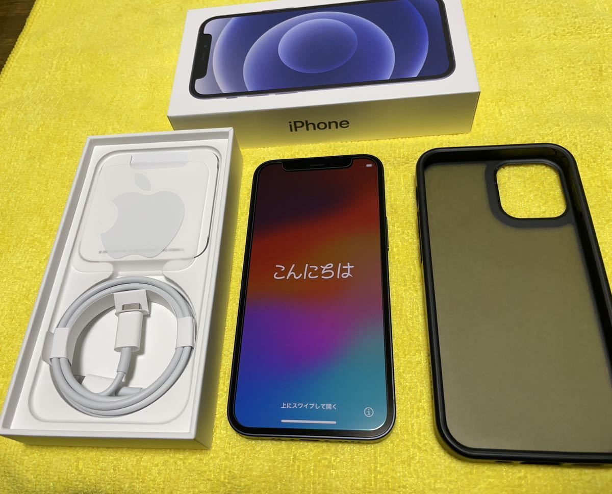 超美品】 iPhone12mini 128GB SIMロック解除 128GB iPhone mini 12mini