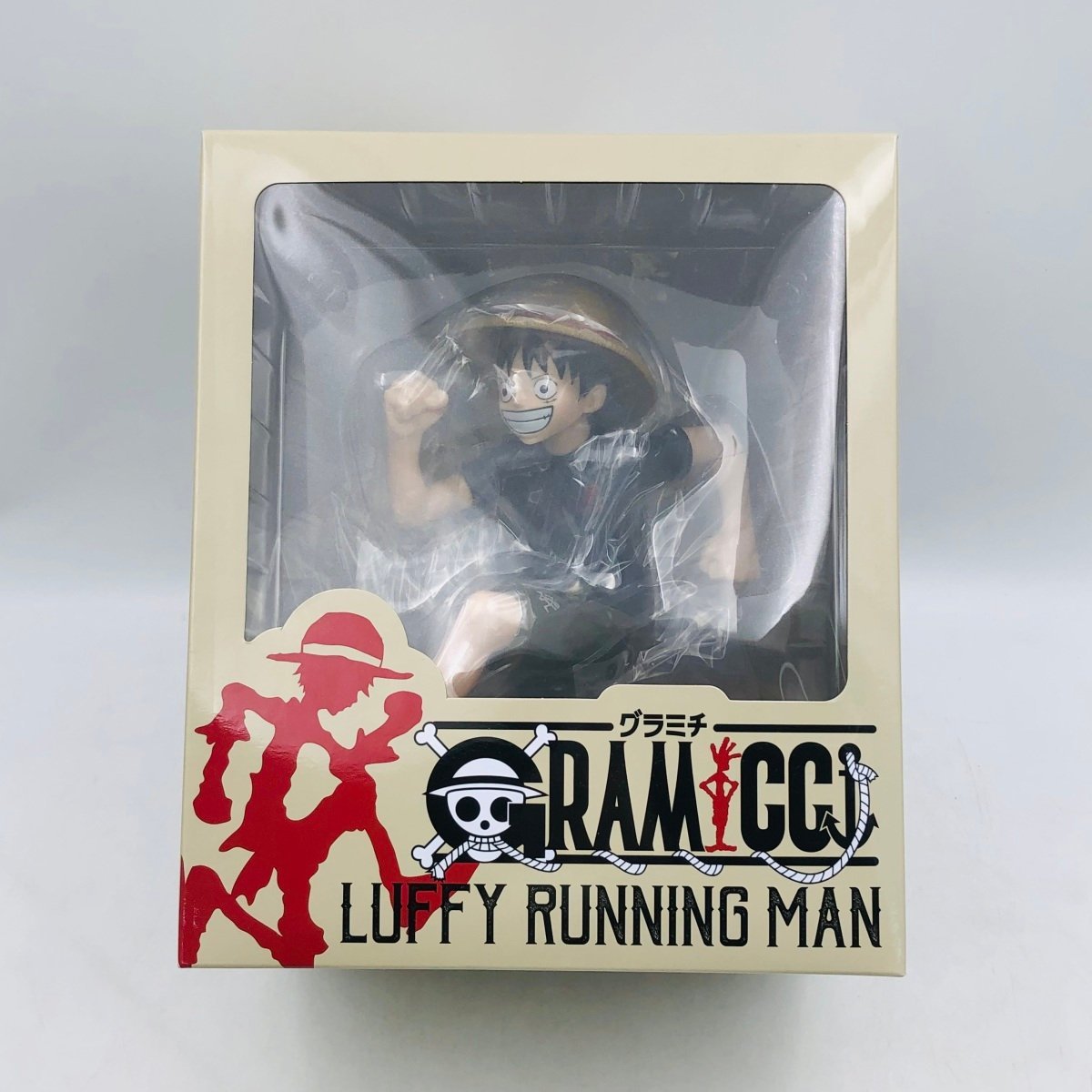 新品未開封 グラミチ ワンピース ルフィ ランニングマン ブラック