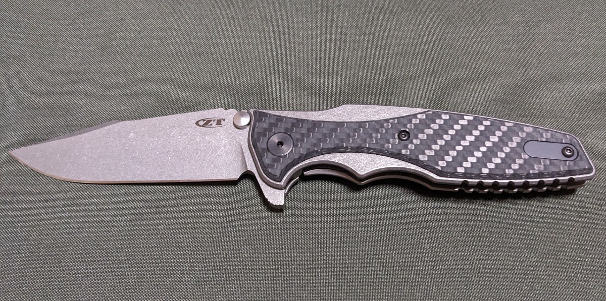 Zero | Tolerance 0393GLCF Hinderer Glow Fiber Carbon ナイフ
