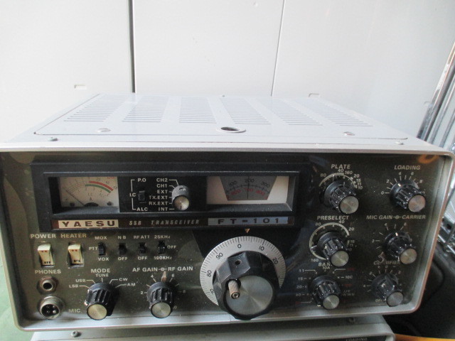 YAESU/ヤエス FT‐101 トランシーバー 無線機 電源OK (BS) YAESU ヤエス