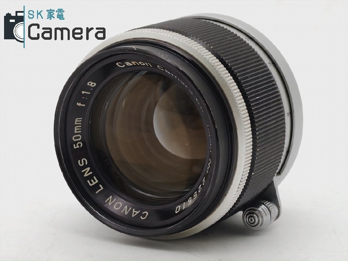 フィルムカメラ CANON LENS 50mm F1.8 L39 Canon LENS 50mm F1.8 L39 キャノン