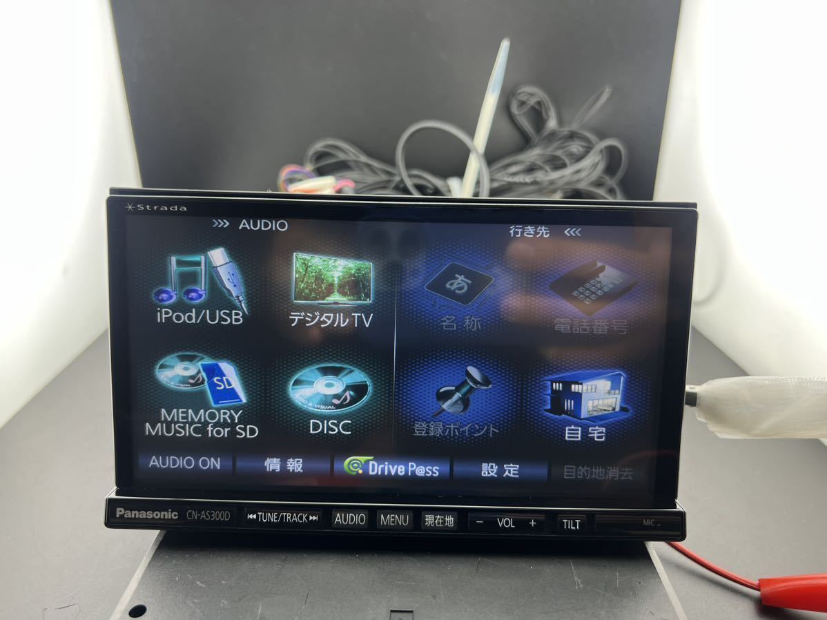 即決／Panasonic／ストラーダ／CN-AS300D／／Bluetooth ／HDMI