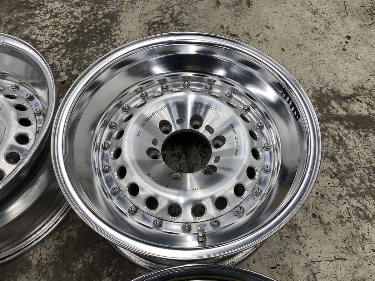 1円スタート 超希少 鍛造 ランクル アルミホイール SSR AUSWUCH