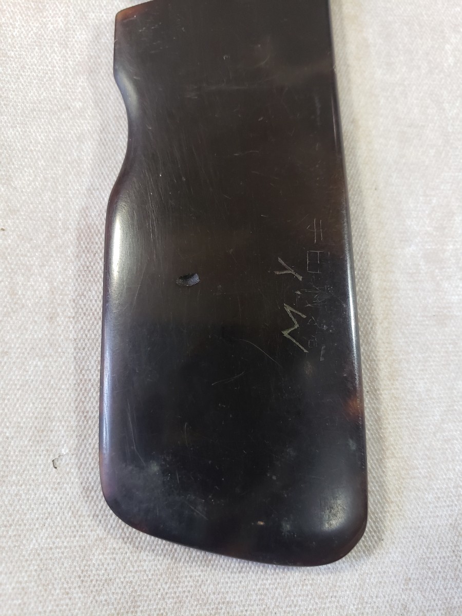 寺本 本鼈甲 16目 理容 櫛 コーム 本鼈甲 ベーク 理容 櫛 寺本 櫛 山寺