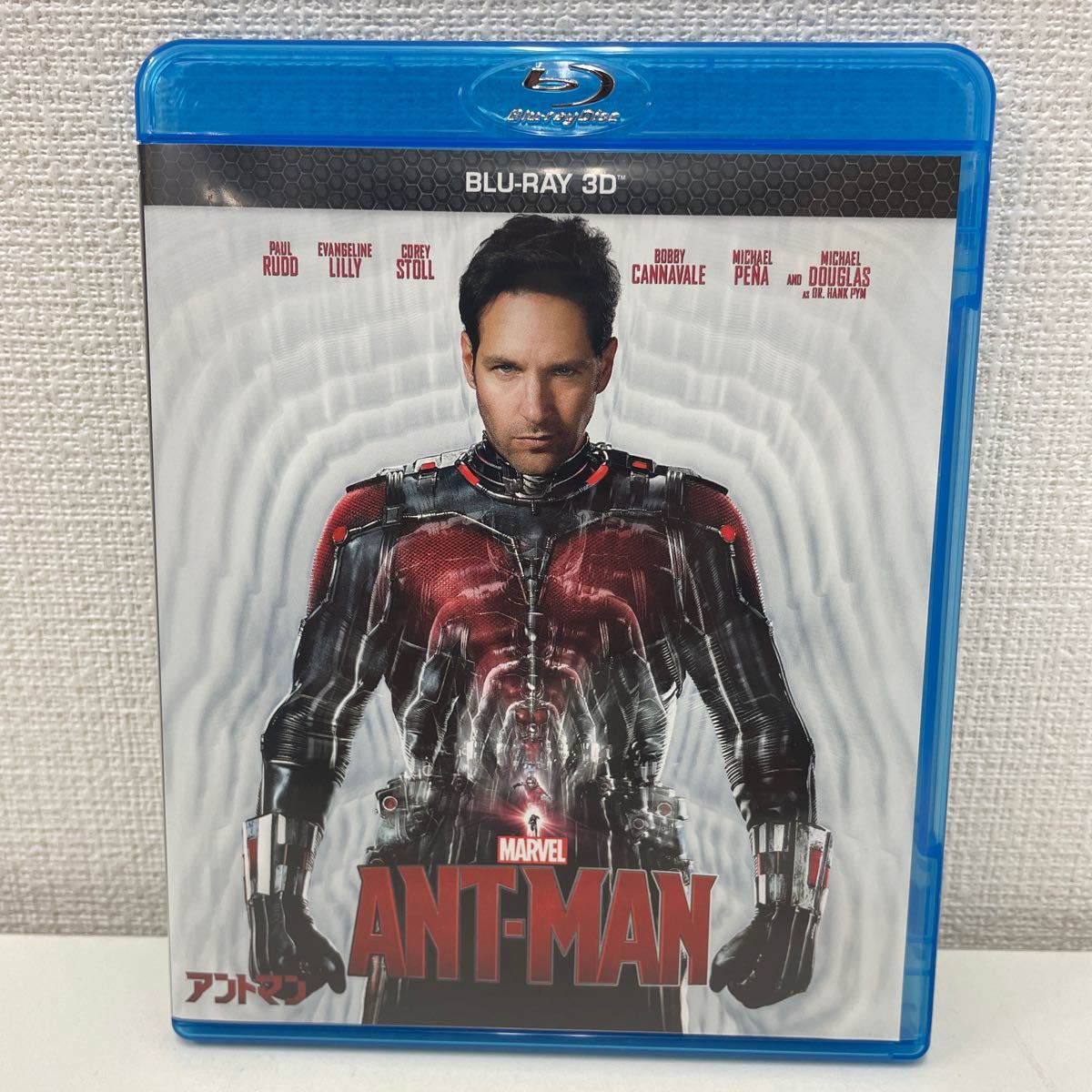 3D アントマン + [Blu-ray] (2016) : MARVEL ブルーレイ MovieNEX 4K 