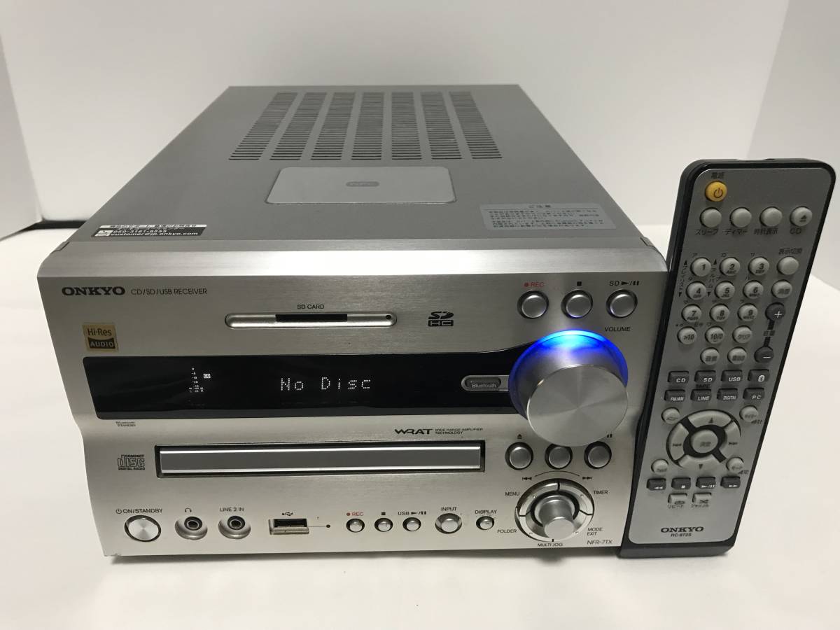  〓17年製 ハイレゾ音源 NFR-7TX ONKYO システムコンポ本体 リモコン(その他)｜売買されたオークション情報、yahooの商品情報をアーカイブ公開 - オークファン その他