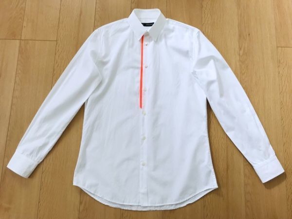 DSQUARED2★ドレスシャツ★白★48★イタリア製