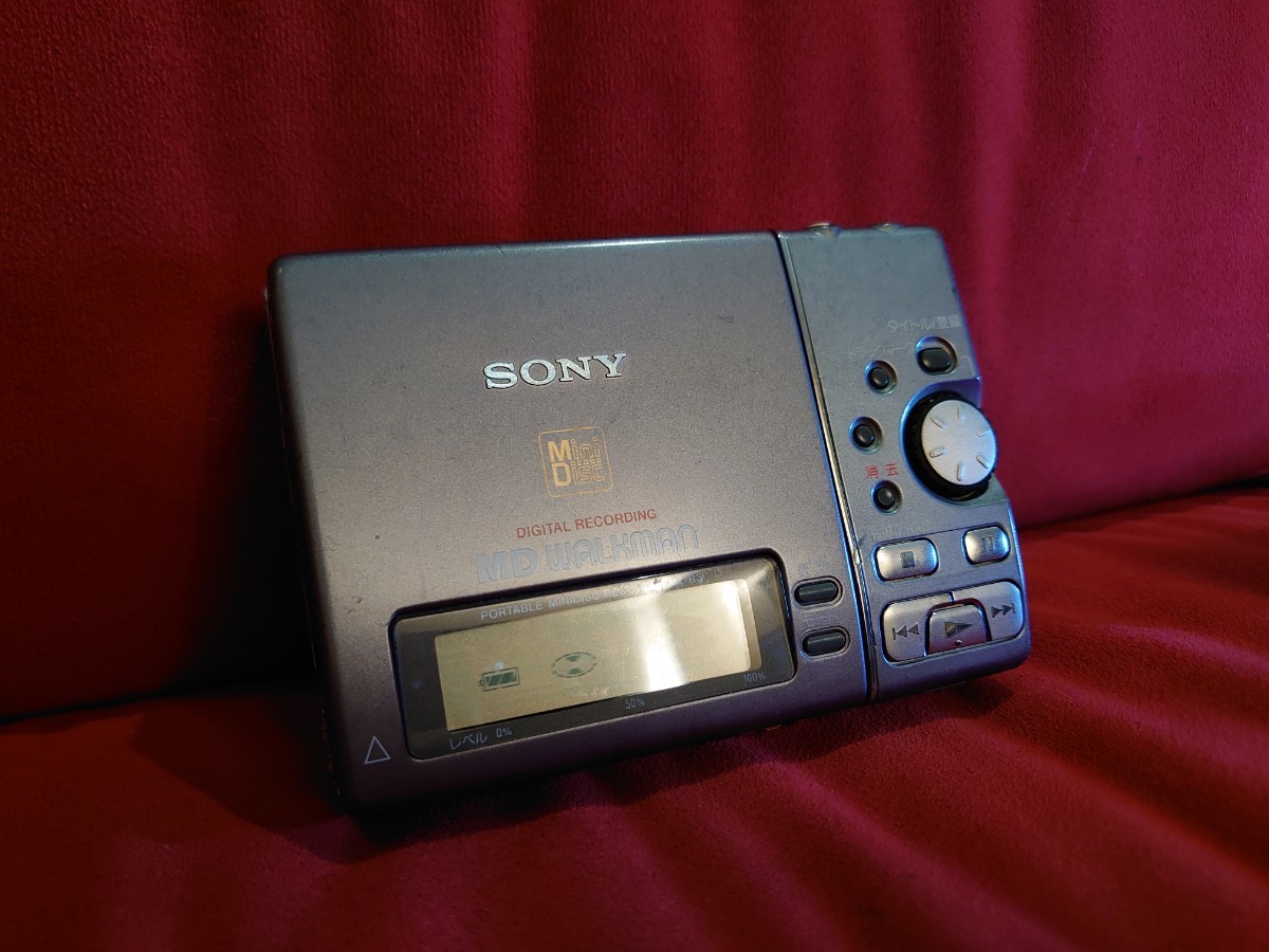 SONY MZ-R3 MDウォークマン レコーダー ソニー ジャンク品 管12046