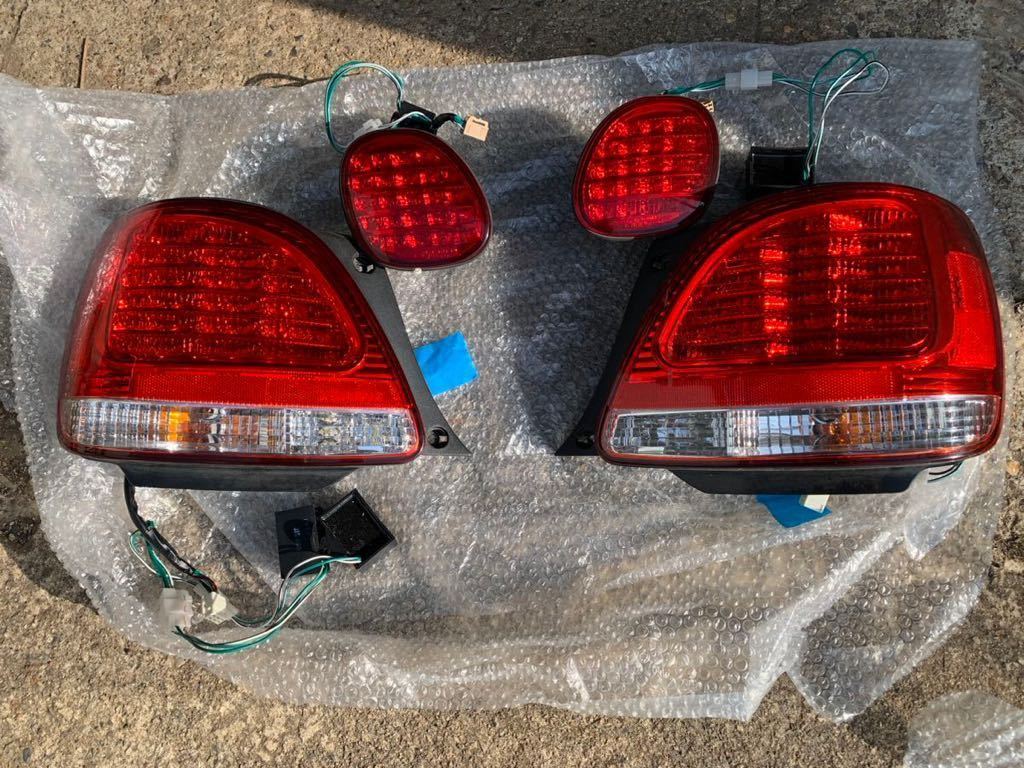 アリスト　JZS160 JZS161 DEPO LED 後期　テールランプ　ジャンク アリスト JZS161 DEPO レンズ 廃番希少!!DEPO サイド