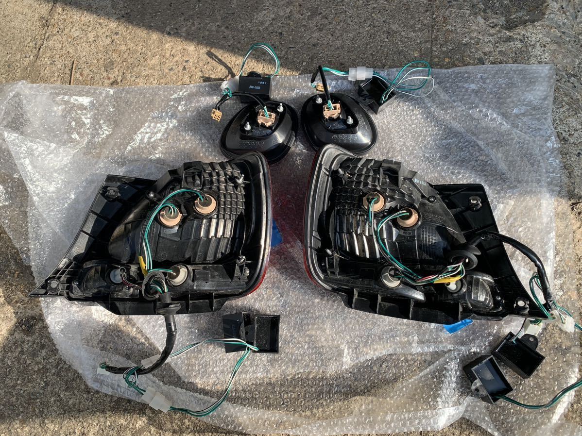 アリスト　JZS160 JZS161 DEPO LED 後期　テールランプ　ジャンク アリスト JZS161 DEPO レンズ 廃番希少!!DEPO サイド