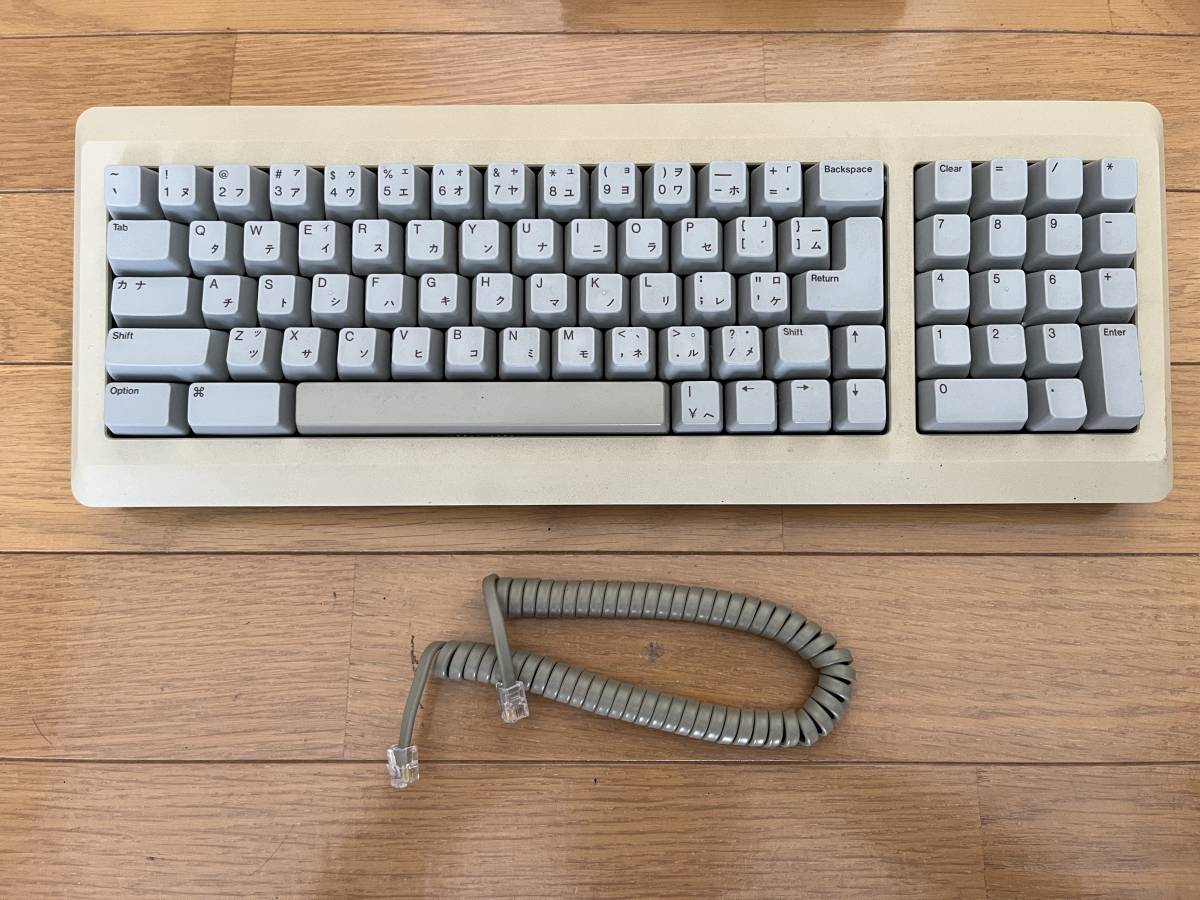 最新MacOS動作確認済】Apple Macintosh Plus キーボード M0110AJ +