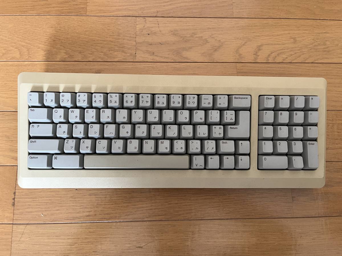 最新MacOS動作確認済】Apple Macintosh Plus キーボード M0110AJ +