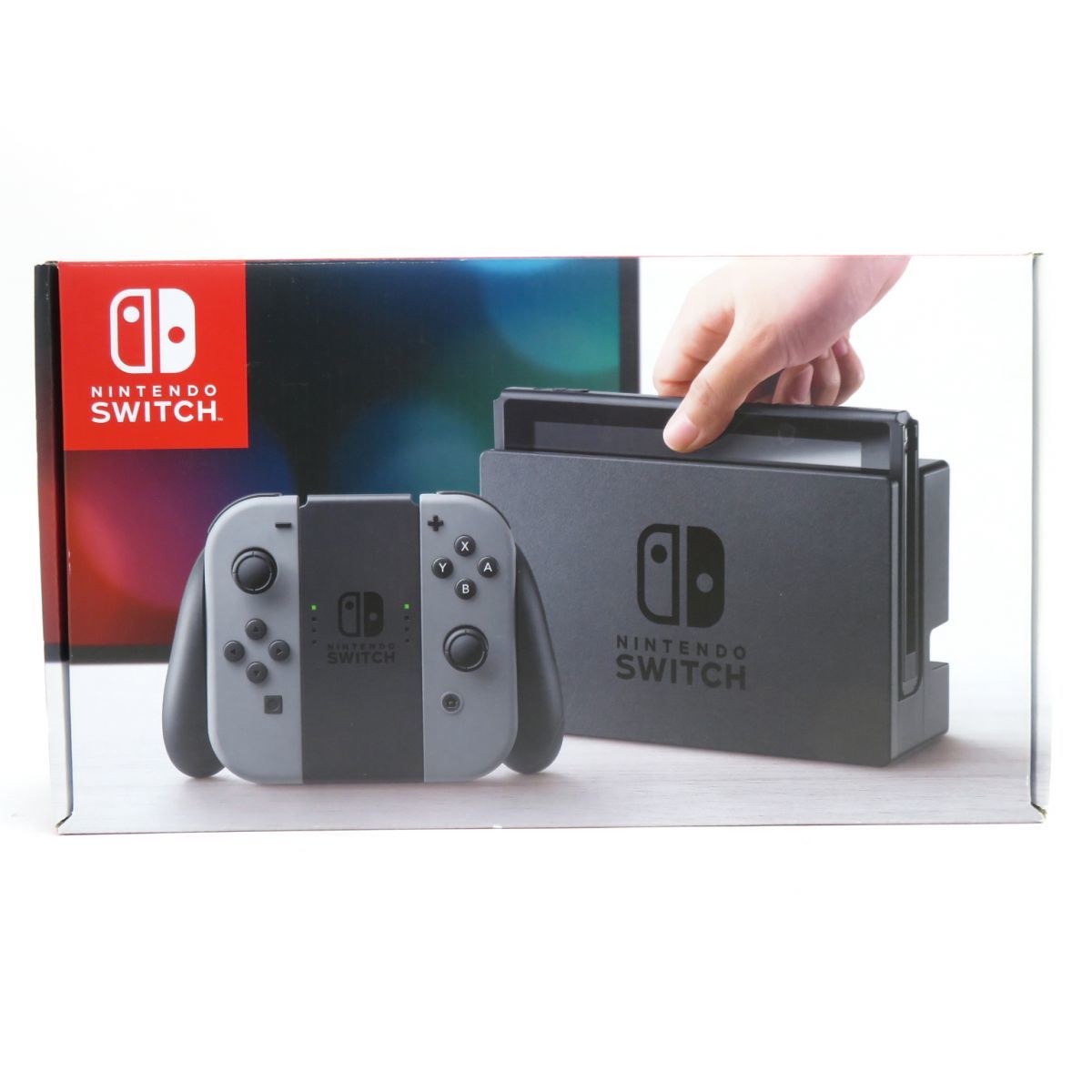 056 任天堂 Nintendo Switch ニンテンドー スイッチ 本体 グレー HAC-S
