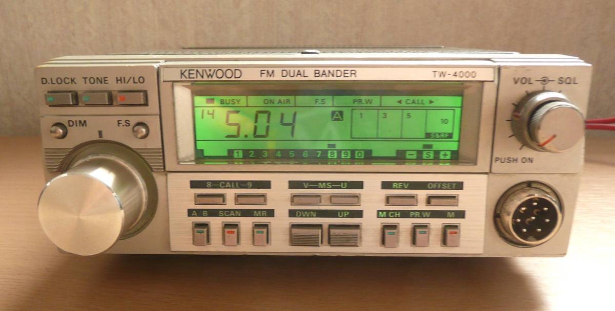 KENWOOD TH-F8 トランシーバー 430MHz マイク・ヘッドセット付