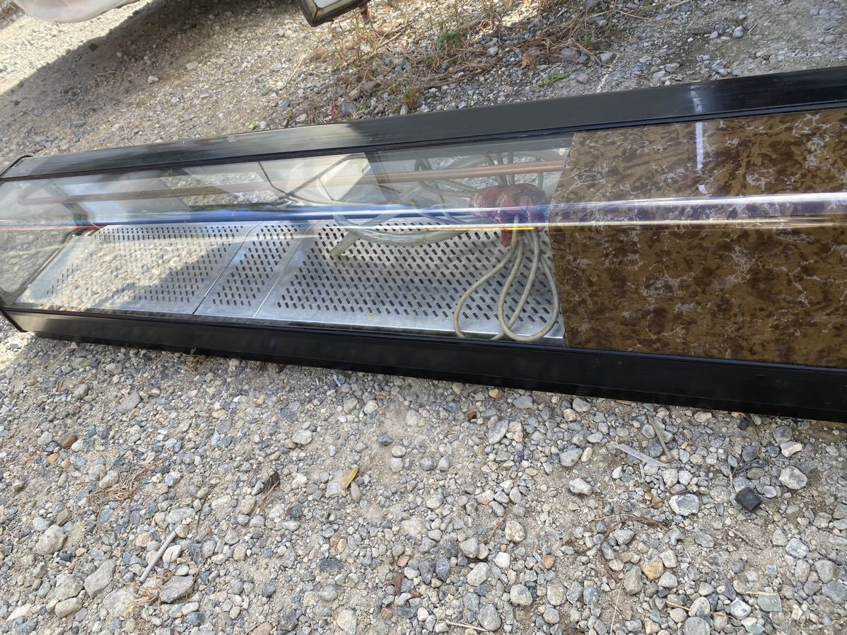 ネタケース 150cm Nestor 幅150cm奥行35cm 業務用冷蔵ネタケース 