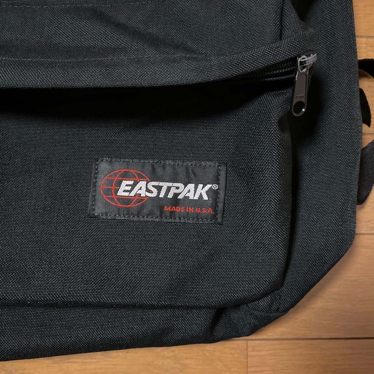 美品 80s 90s イーストパック USA製 ナイロン バックパック 黒 