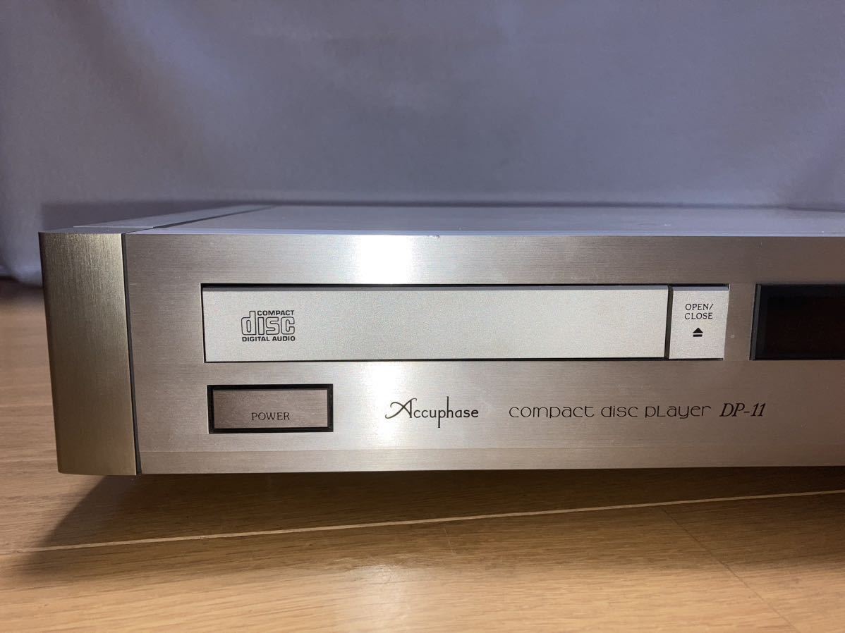 【CDプレイヤー】Accuphase アキュフェーズ DP-11 Accuphase DP-11 - ☆Accuphase DP‐11 CDプレーヤーでジャズボーカルを聴く♬