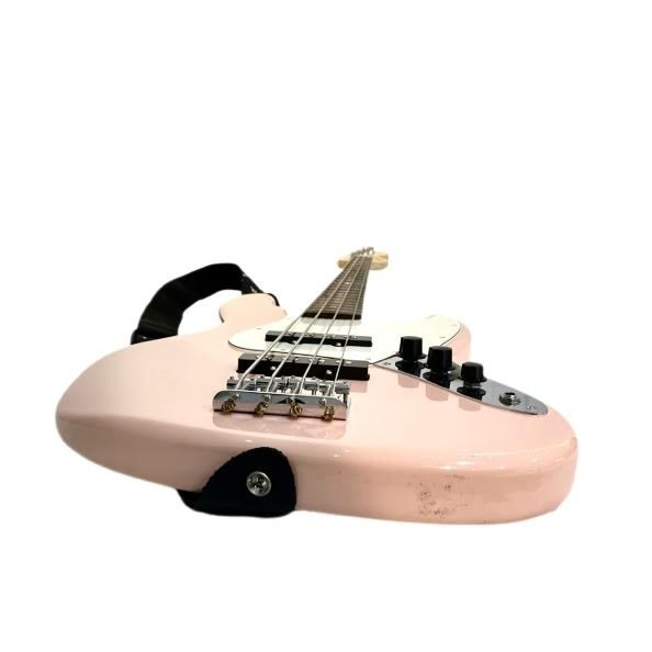 仙55 Squier by Fender Affinity JAZZ BASS エレキベース ピンクカラー