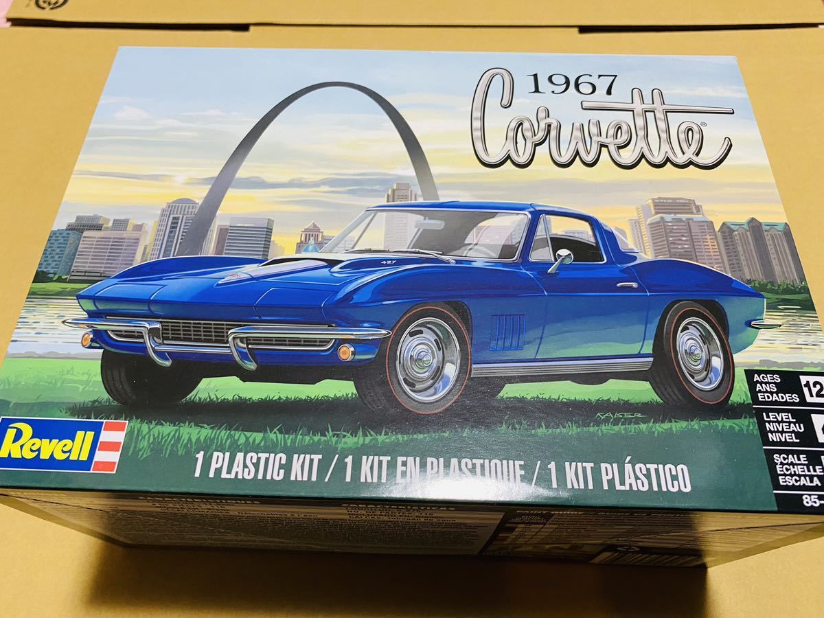  Revell/レベル 1/25 1967 シボレー コルベット プラモデル 未組立 '67 CHEVROLET CORVETTE(ゼネラルモータース)｜売買されたオークション情報、yahooの商品情報をアーカイブ公開 - オークファン ゼネラルモータース