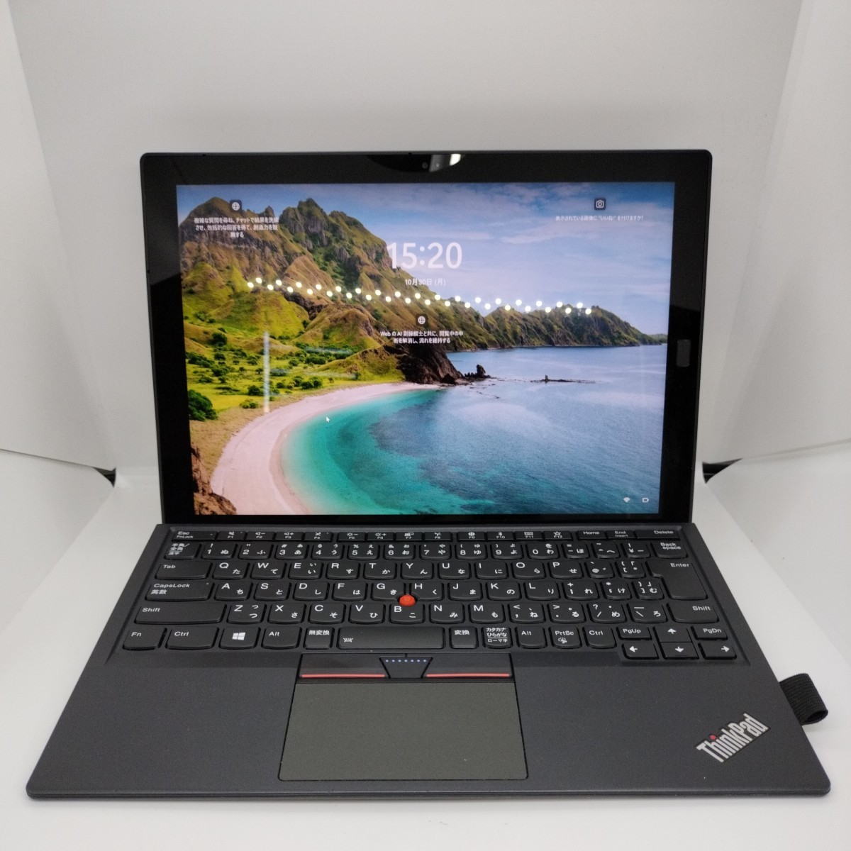 管理:TPC008/ジャンク扱い ThinkPad X1 tablet Core i5 7Y54 Microsoft office2019 Windows11