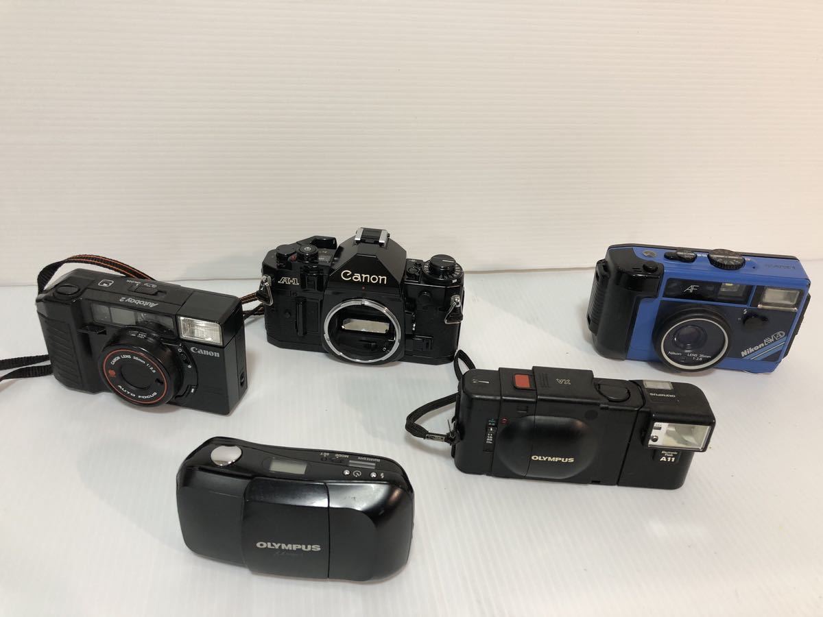 激安大特価，限定セール フィルムカメラ 5点 ジャンクセット