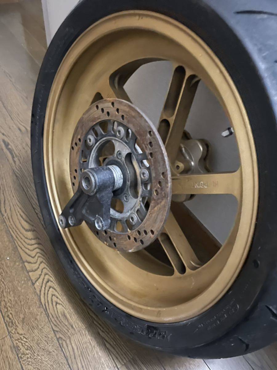ハイポイントホイール ゼファー1100用 カラー加工済ゼファー750 zrx400