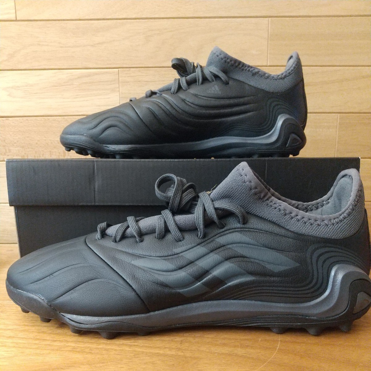 27.5cm 新品正規品 コパ センス.3 TF Copa sense ブラック×グレー　adidas アディダス サッカー フットサル トレーニングシューズ fw6530