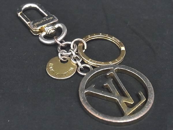 1円 LOUIS VUITTON ルイヴィトン M68000 LVサークル キーホルダー