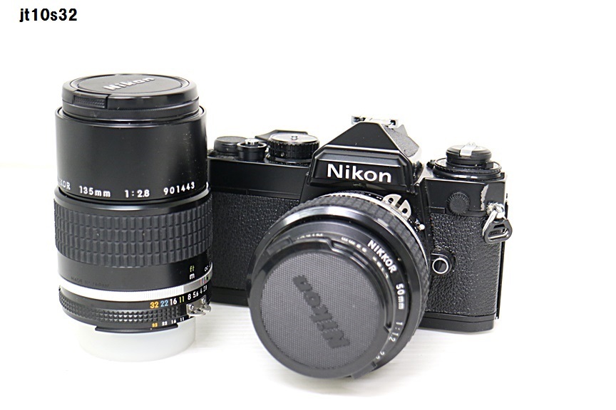 K10s32 Nikon FE 135mm F2.8 Ai-S 50mm F1.2 Ai カメラ シャッター× その他