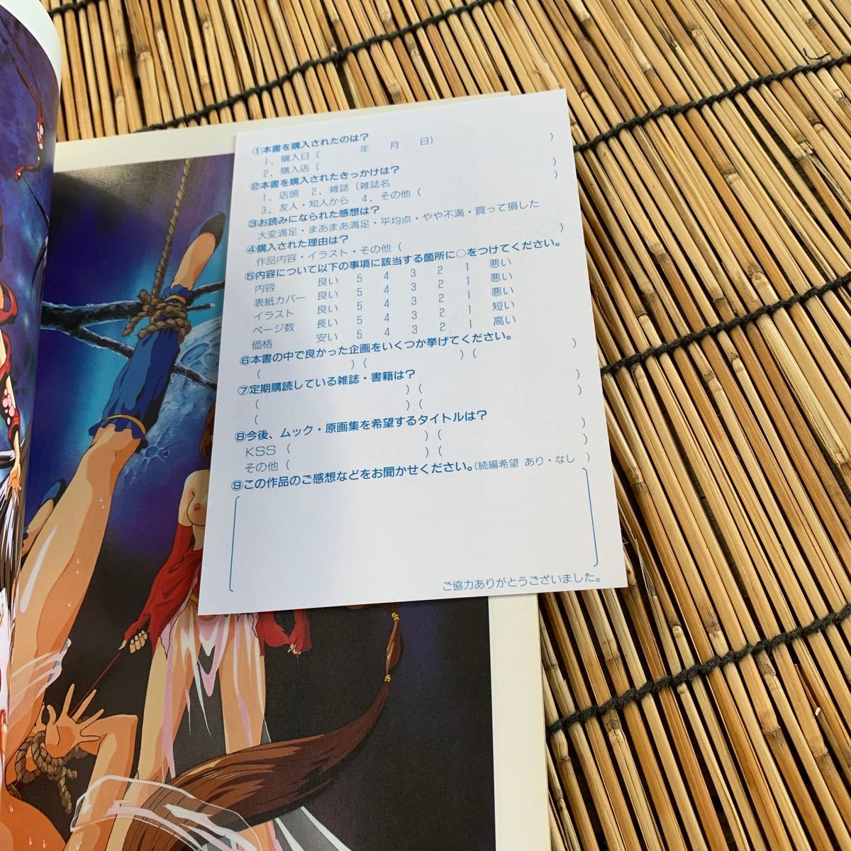 ケイエスエスブックス りんしん自選原画集 WORDS WORTH OAV同級生2