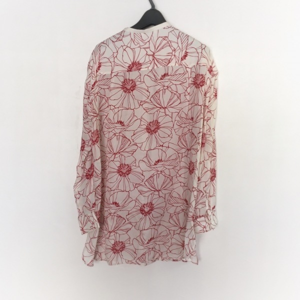 ロロピアーナ Loro Piana チュニック サイズ44 L - 白×レッド