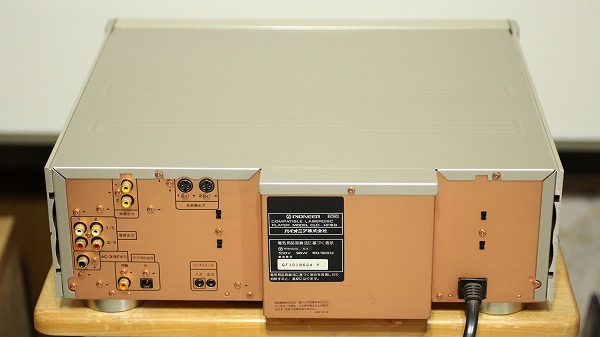 PIONEER CLD-HF9G CD/LD両面再生高級機 取説付 徹底メンテナンス整備品 動作保証 132