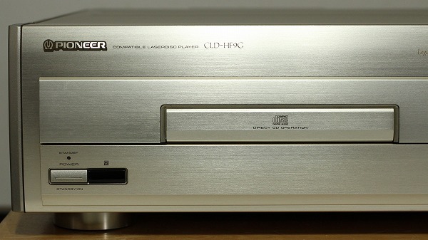 PIONEER CLD-HF9G CD/LD両面再生高級機 取説付 徹底メンテナンス整備品 動作保証 132