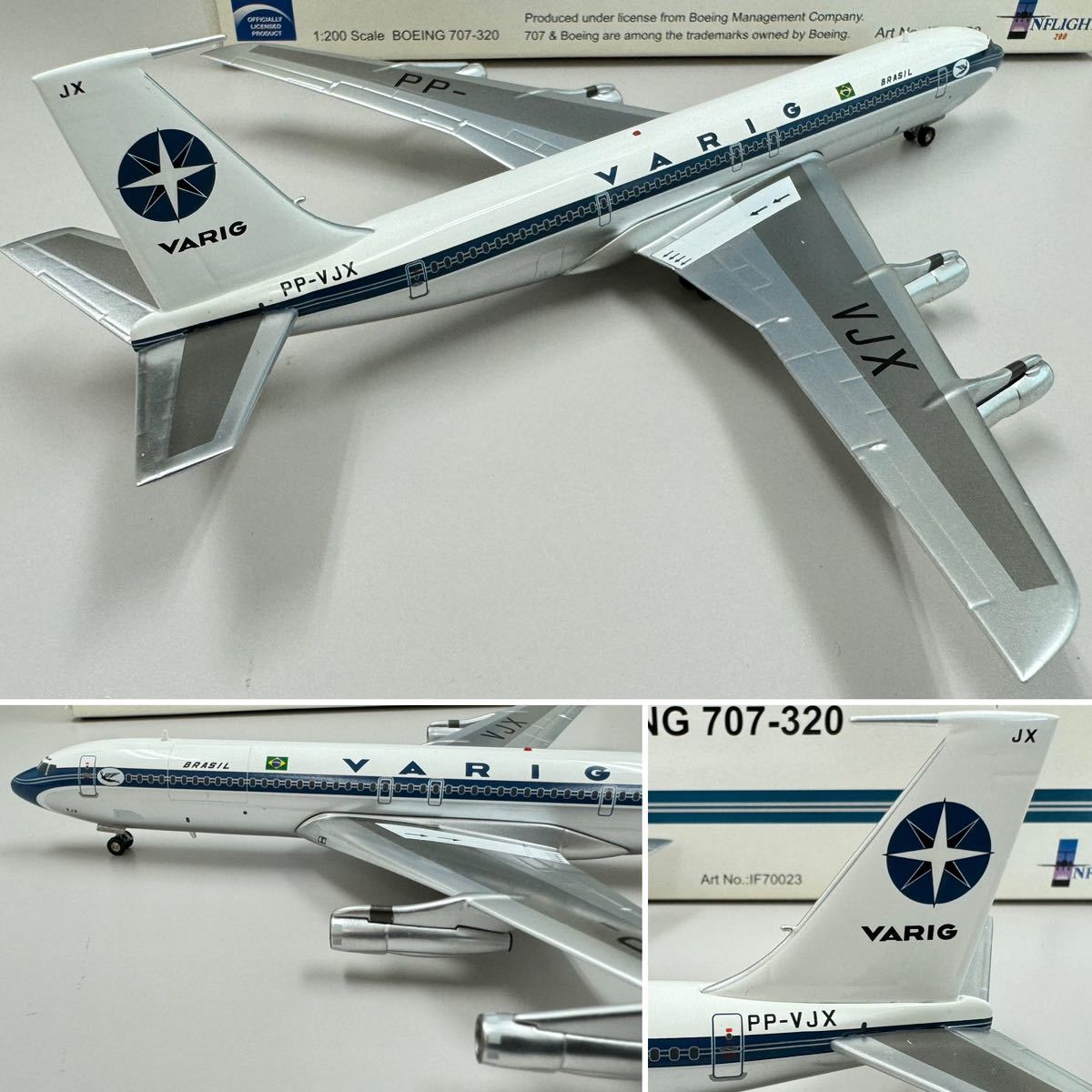 INFLIGHT200 VARIG ヴァリグブラジル航空 B707-345C PP-VJX