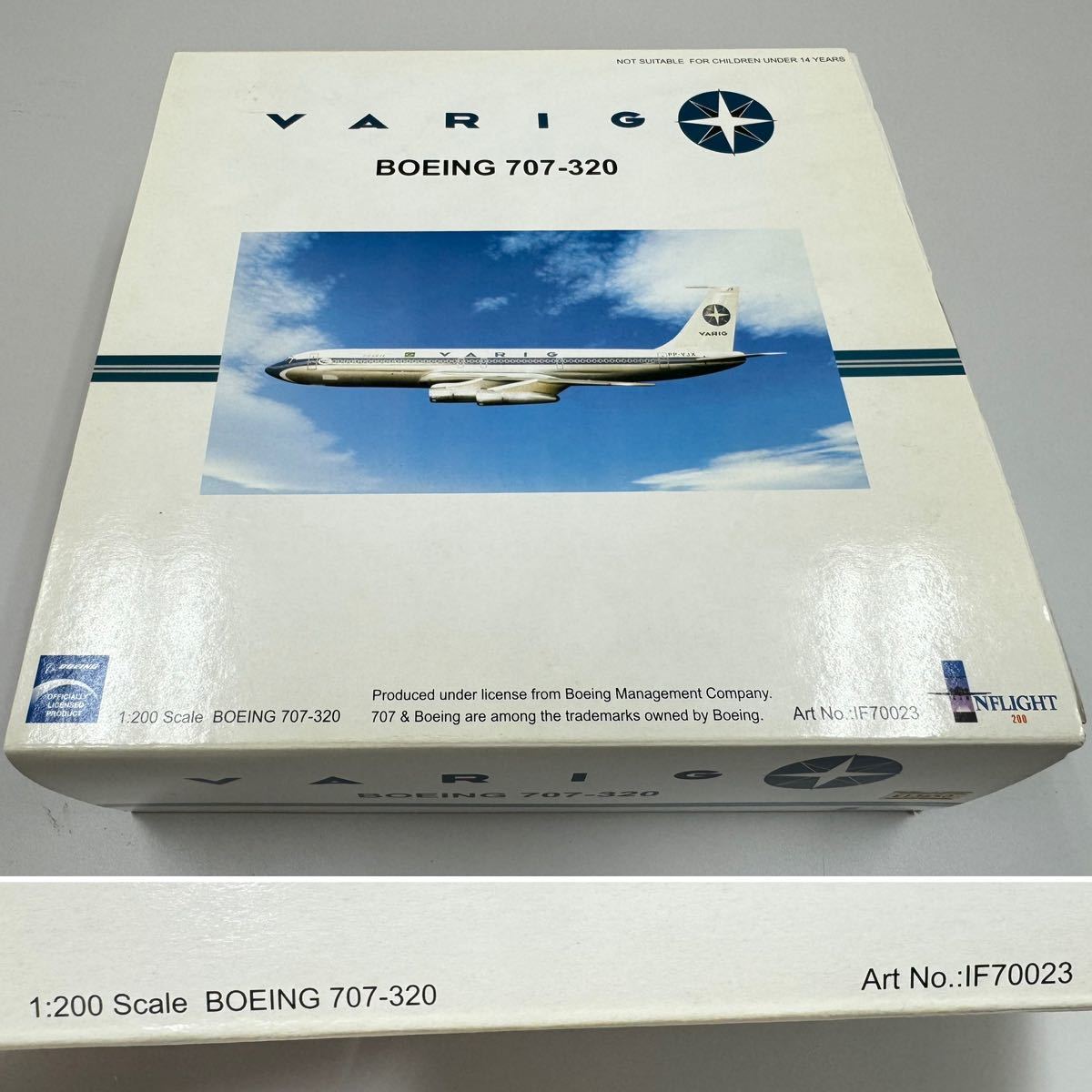INFLIGHT200 VARIG ヴァリグブラジル航空 B707-345C PP-VJX