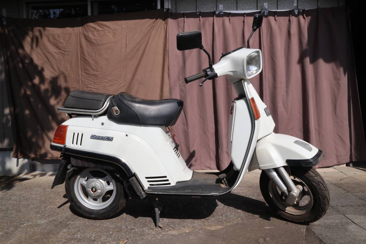 スズキ ジェンマ125 車体形式：CF41A 茨城県発