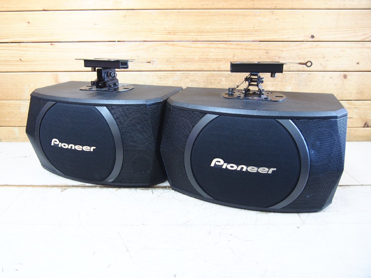 ☆【3F1012-23@】 PIONEER パイオニア スピーカーシステム CS-X060×2台 ペア 140×140の2個口発送 動作保証 再