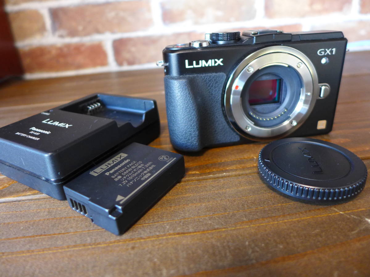 ☆パナソニック/Panasonic/Lumix DMC-GX1/ブラック☆ DMC-GX1 LUMIX 