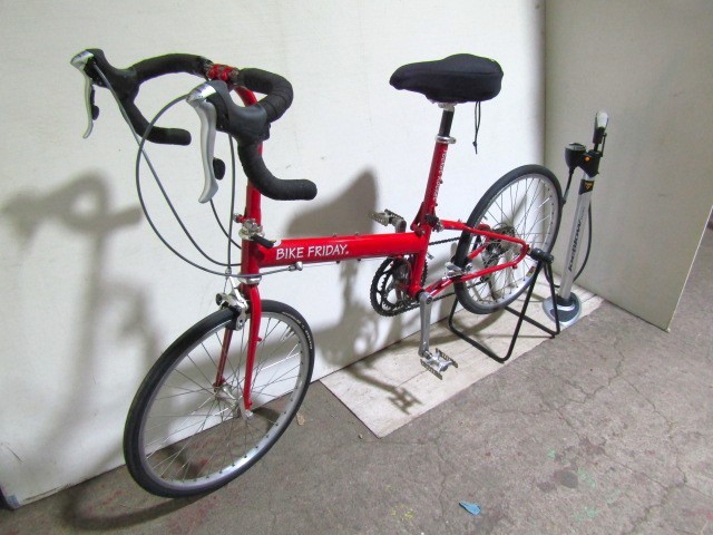 現状品】○Green Gear Cycling BIKE FRIDAY Pocket Rocket 折りたたみ