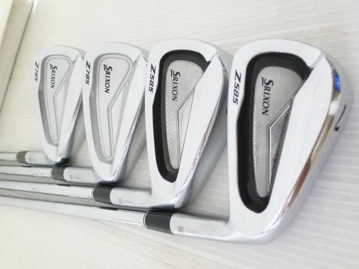 こだわりコンボ!!! ◆◆ ダンロップ SRIXON Z585 Z785 モーダス 105 S スリクソン ◆◆ 7#-Pw 4本セット