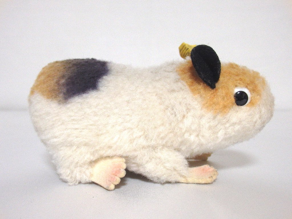 シュタイフ　モルモット　ぬいぐるみ　シュタイフ（Steiff） steiffシュタイフ/ ビンテージ・モルモットのスウィニー /12