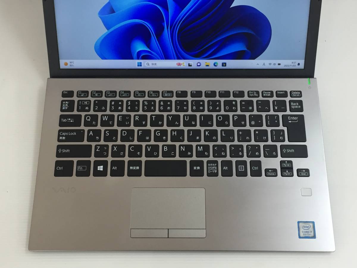 VAIO VJPG11C11N SONY Pro PG Core : ソニー - 中古 第8世代 i5の通販
