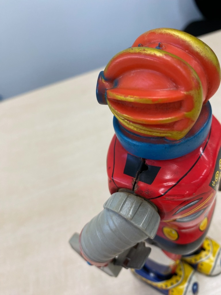 ブルマァク ゼンマイ歩行 ブレイザー/冒険ロックバット 箱なし