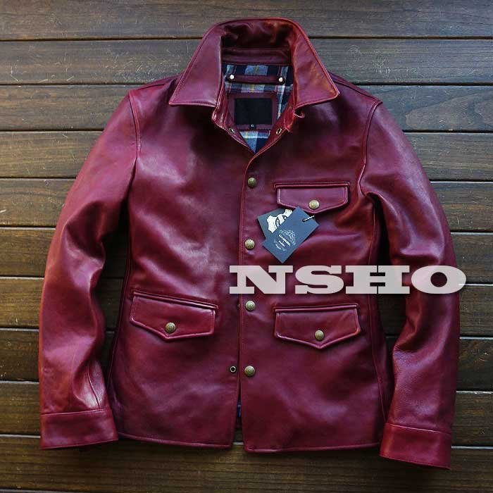 18万□AW新作GABRIEL 復刻 50's ドライビングコート シープスキン