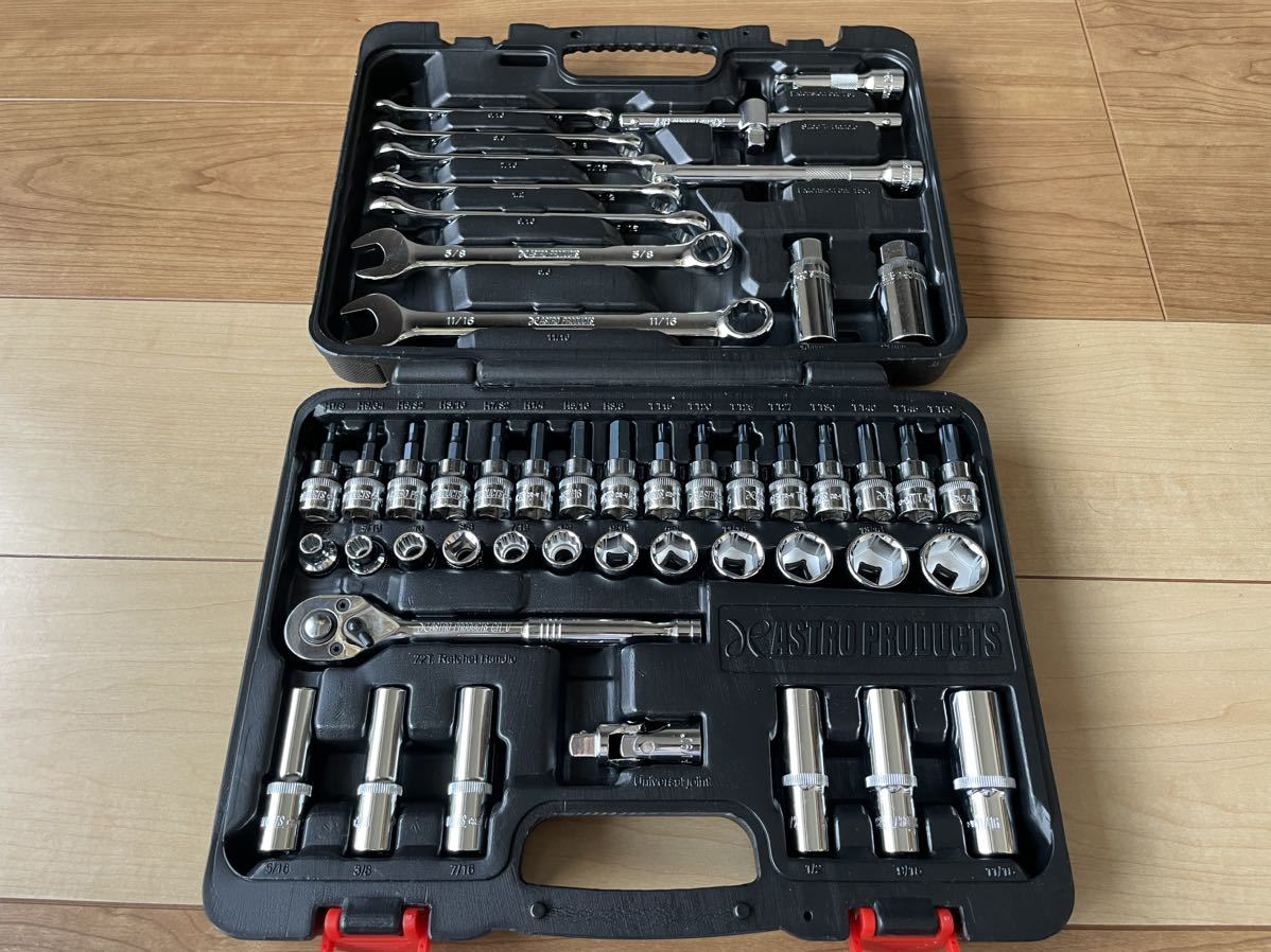 ハーレー インチ工具セット アストロプロダクツ 48pcs TS183 ツール
